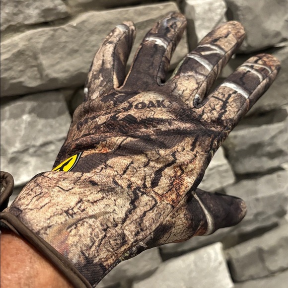 Mossy Oak Country DNA Blocker Shield, fleece gloves,S3 antimicrobial,touch tech - Picture 7 of 10
